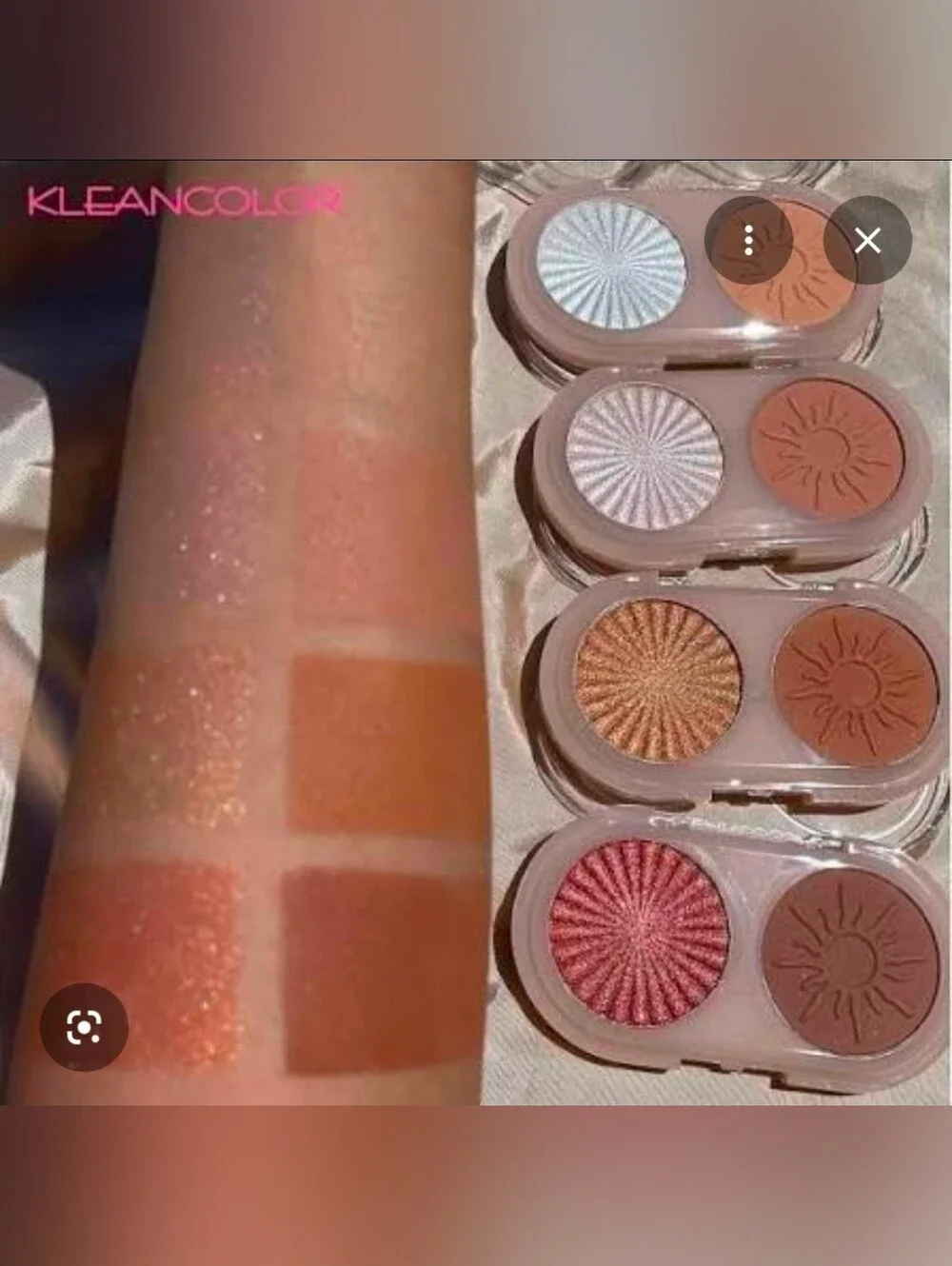 Kleancolor Bronze & Glow Duo - Queen Bee 0.29oz BNIB Discontinued